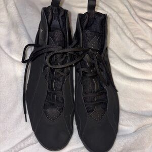 Nike Air Jordan True Flight Shoes Men Size 13 Black Basketball Mid Top Sneakers